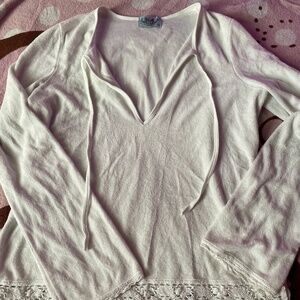 vintage juicy couture, Terry cloth, long sleeve blouse